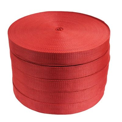 calidad  Customize Kevlar Ribbon Red Black Fire Resistant Webbing fábrica