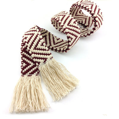 calidad  40mm*210cm  Cotton Webbing Waist Strap For Garment Accessories fábrica