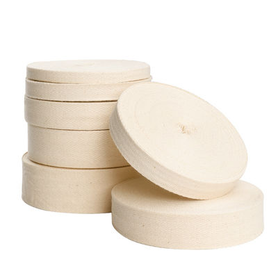 Cinturón de algodón natural de diseño sencillo 10 mm-50 mm Cinturón de algodón impreso a medida