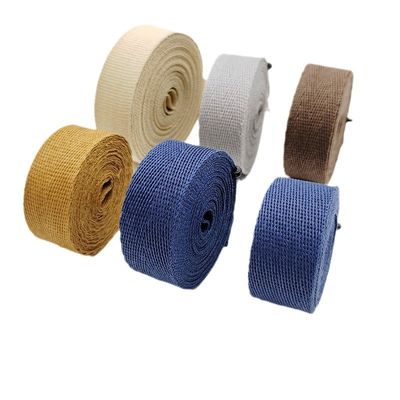 GRS Herribone Papel tejido cinta rollo patrón plano de colores variados sólido