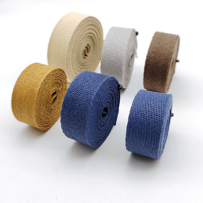 GRS Herribone Papel tejido cinta rollo patrón plano de colores variados sólido