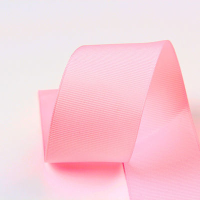 3mm-100mm Banda de poliéster de grano grueso de colores variados para envolver regalos y artesanías DIY