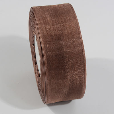 2.5cm de poliéster cinta de órgano para arcos de bricolaje o decoración de bodas o envoltura de pasteles
