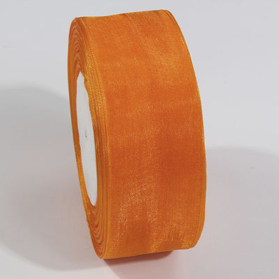 2.5cm de poliéster cinta de órgano para arcos de bricolaje o decoración de bodas o envoltura de pasteles