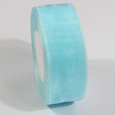 2.5cm de poliéster cinta de órgano para arcos de bricolaje o decoración de bodas o envoltura de pasteles