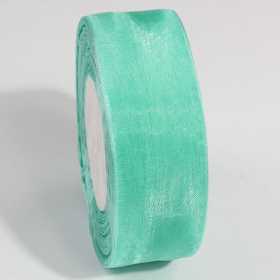 2.5cm de poliéster cinta de órgano para arcos de bricolaje o decoración de bodas o envoltura de pasteles