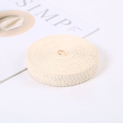 Certificado FSC cinta de papel tejido de Raffia cinta de papel de regalo de embalaje ecológico