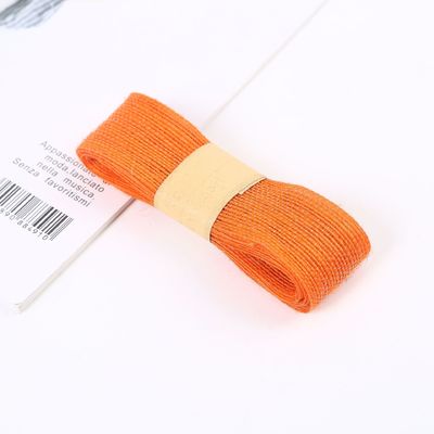 Cinturón de rebanada de jute de color rojo y verde de orange, de uso múltiple, de rebanada de rebanada fina