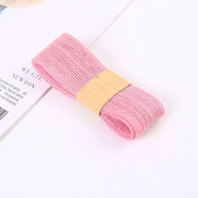Cinturón de rebanada de jute de color rojo y verde de orange, de uso múltiple, de rebanada de rebanada fina