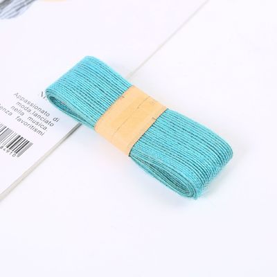Cinturón de rebanada de jute de color rojo y verde de orange, de uso múltiple, de rebanada de rebanada fina