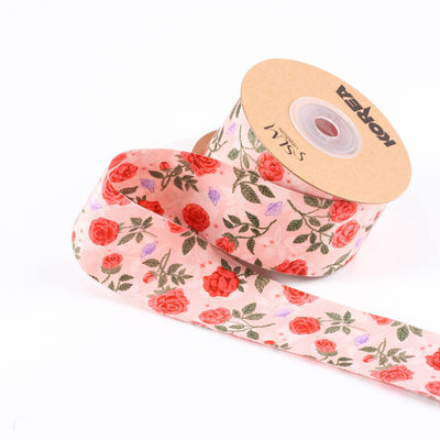 2.5cm-4cm cinta de poliéster doble cara cinta de embalaje de borde de tejido