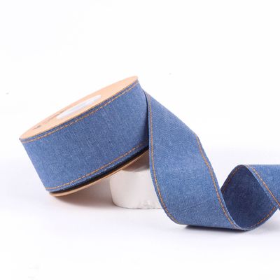 OEM ODM Blue Denim Jeans cinta 12mm-38mm cinta para los vaqueros