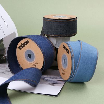 OEM ODM Blue Denim Jeans cinta 12mm-38mm cinta para los vaqueros