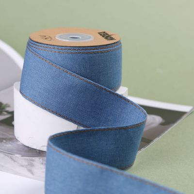 OEM ODM Blue Denim Jeans cinta 12mm-38mm cinta para los vaqueros