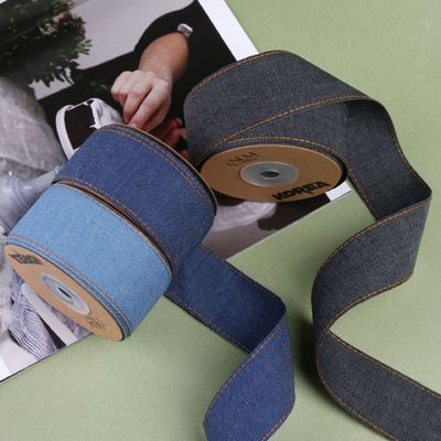 OEM ODM Blue Denim Jeans cinta 12mm-38mm cinta para los vaqueros