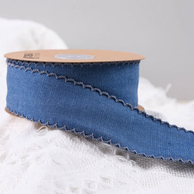 Decoración de prendas de vestir Jeans cinta de 38 mm doble cara borde de tejido
