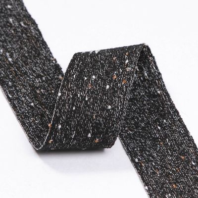 Cinturón de lino de algodón de doble cara 6mm-40mm Rollos de cinta personalizados OEM