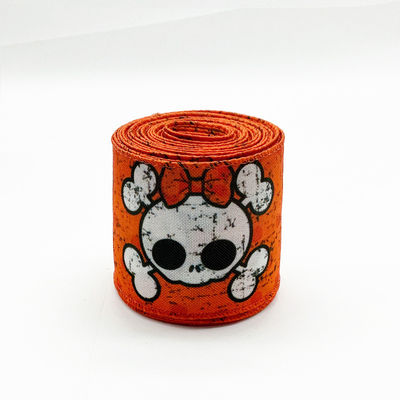 Cute dibujos animados de Halloween cinta de cable 63mm Festival de Halloween cinta de granos