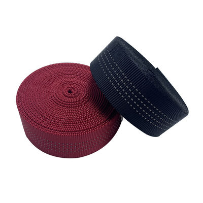 ISO9001 Cintas de polipropileno de 38 mm Cintas de nylon rojo