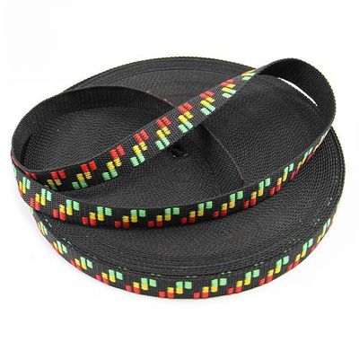 500Lbs 25mm de polipropileno para collares para perros negro