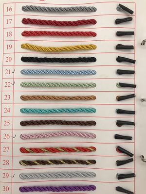 3 hebras de doble cuerda de nylon trenzada 1 cm doble cuerda politrenzada
