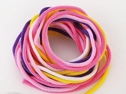 Cuerdas de polipropileno de 3 mm de color rosa