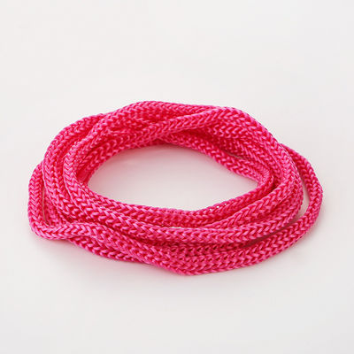 Cuerdas de polipropileno de 3 mm de color rosa