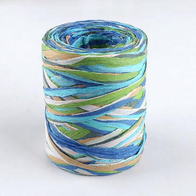 Cuerdas de papel artesanal Diy Raffia 100m Cuerdas de papel trenzadas de Navidad