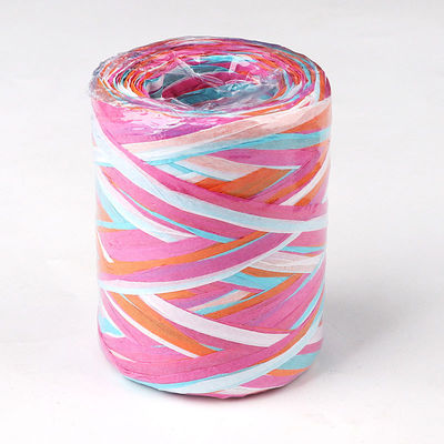 Cuerdas de papel artesanal Diy Raffia 100m Cuerdas de papel trenzadas de Navidad