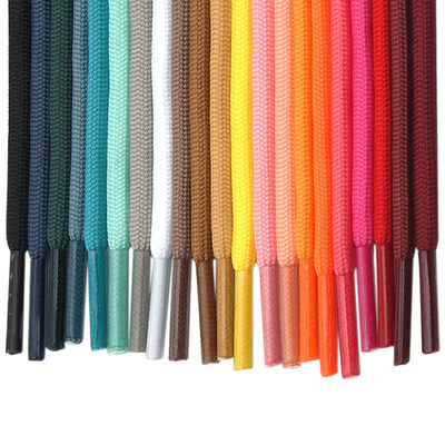 Cordón de navío de nylon de doble trenza gris rosa de 5 mm de poliéster a granel