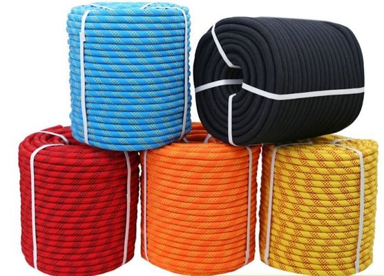 Cuerdas de polipropileno de 8 mm-20 mm Rescate azul Cuerdas de polipropileno de trenza sólida