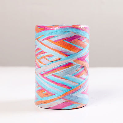 Raffia cuerda de papel retorcida 80m DIY Cuerdas de papel artesanal Eco amigable