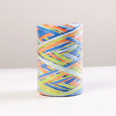 Raffia cuerda de papel retorcida 80m DIY Cuerdas de papel artesanal Eco amigable