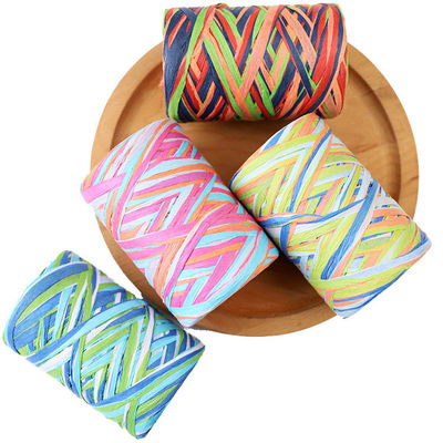 Raffia cuerda de papel retorcida 80m DIY Cuerdas de papel artesanal Eco amigable
