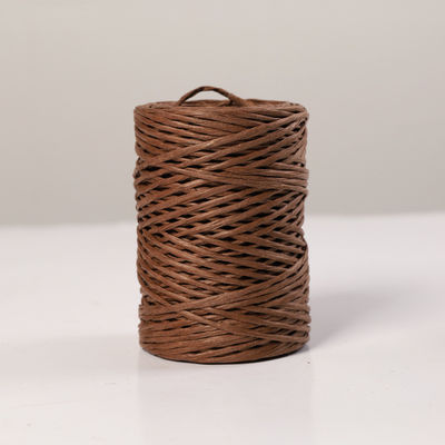 Cables de papel de hierro de 2 mm Eco DIY Cordón de papel retorcido biodegradable