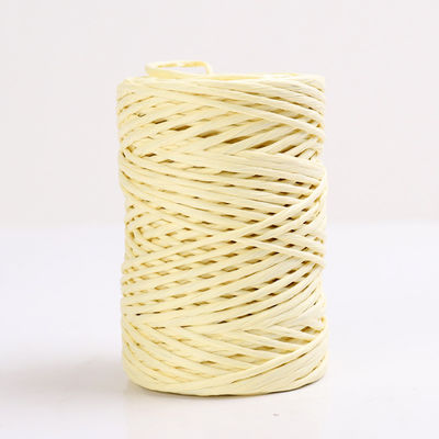 Cables de papel de hierro de 2 mm Eco DIY Cordón de papel retorcido biodegradable