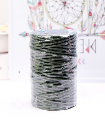 Cables de papel de hierro de 2 mm Eco DIY Cordón de papel retorcido biodegradable