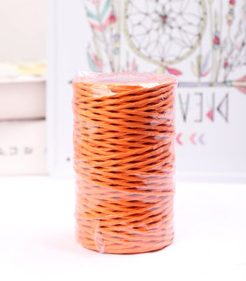 Cables de papel de hierro de 2 mm Eco DIY Cordón de papel retorcido biodegradable