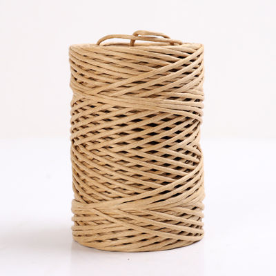 Cables de papel de hierro de 2 mm Eco DIY Cordón de papel retorcido biodegradable
