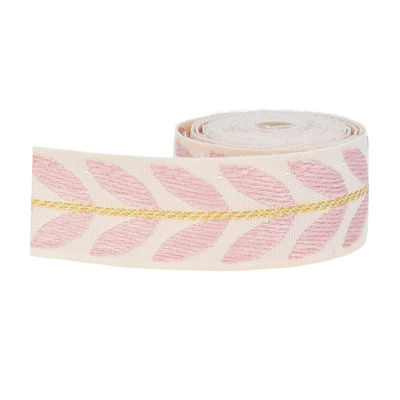 25 mm * 2y cinta de hoja de jacquard eco amigable cinta de Navidad cableada