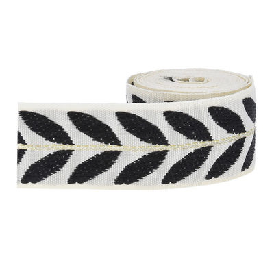 25 mm * 2y cinta de hoja de jacquard eco amigable cinta de Navidad cableada
