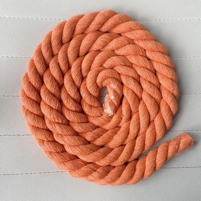 DIY Cordón de algodón de color Macrame 20mm Cordón de algodón de color para artesanías