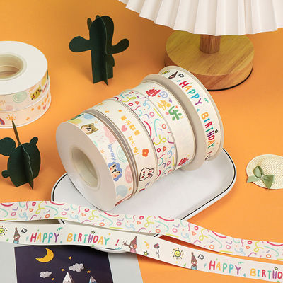 20mm*25y cinta de algodón de borde de hendidura para paquete de pastel y decoración