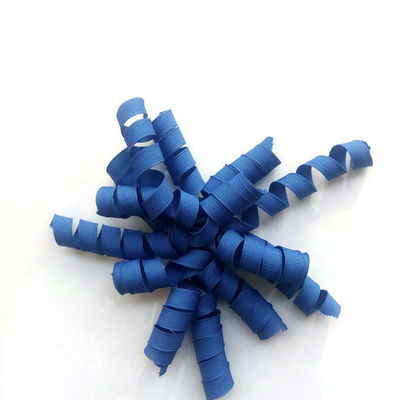 Cinturón de curado de grano grueso de poliéster de 10 mm para la decoración de cintas de fiestas y festivales