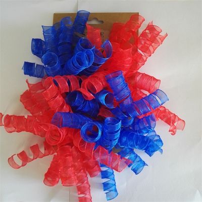 Cinturón de curado de grano grueso de poliéster de 10 mm para la decoración de cintas de fiestas y festivales