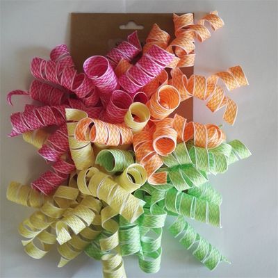 Cinturón de curado de grano grueso de poliéster de 10 mm para la decoración de cintas de fiestas y festivales
