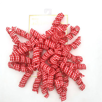 Cinturón de curado de grano grueso de poliéster de 10 mm para la decoración de cintas de fiestas y festivales