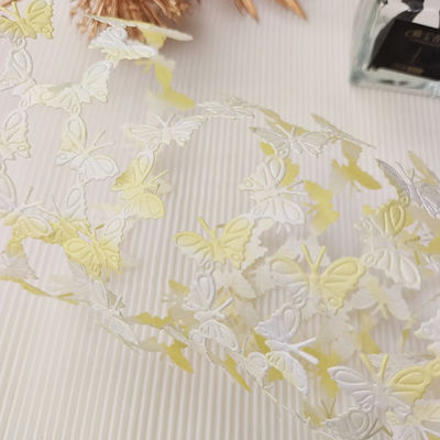 2cm*25y cinta de mariposa ultrasónica para embalaje de regalos y accesorios de ropa