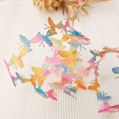 2cm*25y cinta de mariposa ultrasónica para embalaje de regalos y accesorios de ropa