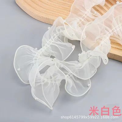 12cm*2m cinta de encaje de borde arrugado para paquetes de flores y envases de regalos